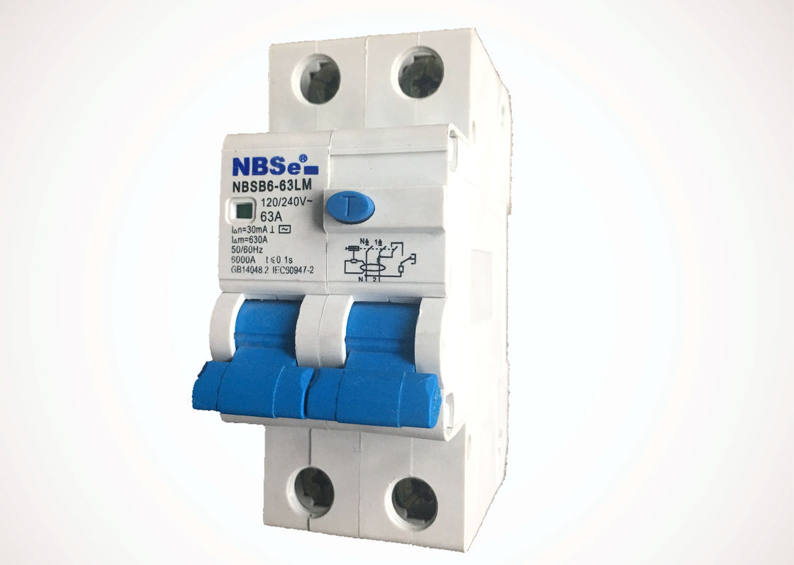 CE 4 Pole 25a 30ma Type A RCCB Protected Circuits breaker